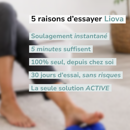 Masseur vibrant plantaire Liova